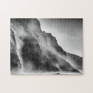 Nebel auf den Felsen Puzzle