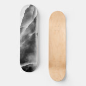 Nebel auf den Felsen Skateboard (Vorderseite)