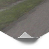 Nebel auf der Ausläuferstraße, Tennessee Poster (Ecke)