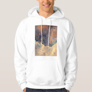 Nebel auf der Schnee-Spitze 2009 Hoodie