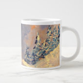 Nebel auf der Schnee-Spitze 2009 Jumbo-Tasse (Rechts)