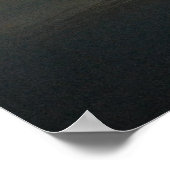 Nebel auf Maple Lake Poster (Ecke)