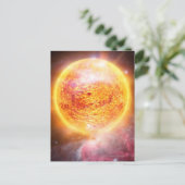 Nebel Burning hell Postkarte (Stehend Vorderseite)