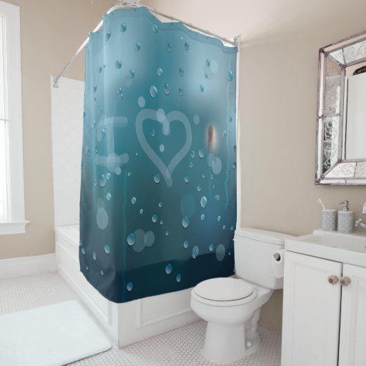 Nebel der Liebe Duschvorhang (Beispiel)