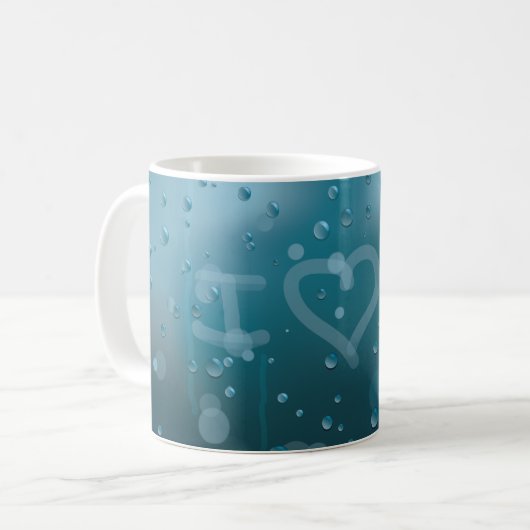 Nebel der Liebe Kaffeetasse (Vorderseite Links)