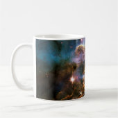 Nebel der Weltraumgalaxie. Universe Sterne. Hubble Kaffeetasse (Links)