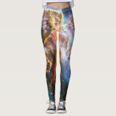 Nebel der Weltraumgalaxie. Universe Sterne. Hubble Leggings (Vorderseite)