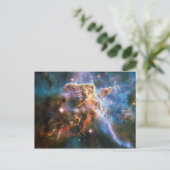 Nebel der Weltraumgalaxie. Universe Sterne. Hubble Postkarte (Stehend Vorderseite)