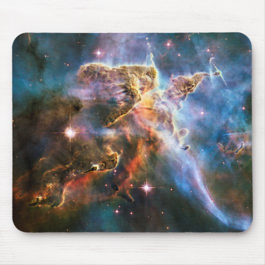 Nebel der Weltraumgalaxie. Weltstars und Astronomi Mousepad (Vorne)