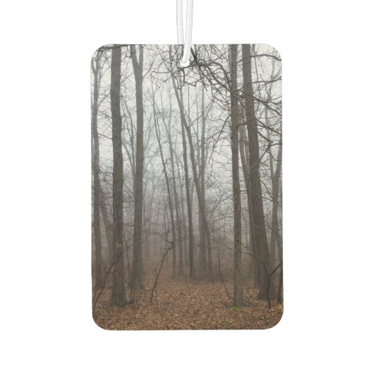 Nebel durch den Wald Autolufterfrischer (Rückseite)