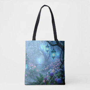 Nebel-Echos aus dem Garten des blauen Nebels Tasche