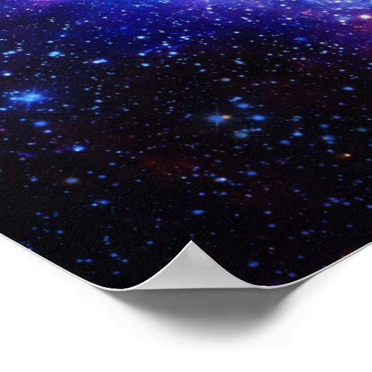 Nebel für Unendlichkeit Poster (Ecke)