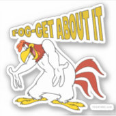 Nebel-Get darüber Aufkleber (Vorderseite)