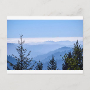 Nebel heben postkarte