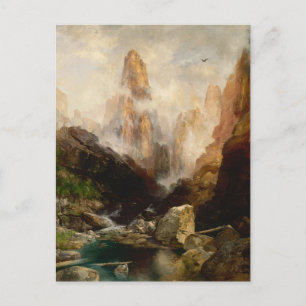 Nebel im Kanab Canyon, Utah von Thomas Moran Postkarte