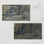 Nebel in den bewaldeten Bergen durch Kao K'O-Kung Visitenkarte (Vorne/Hinten)