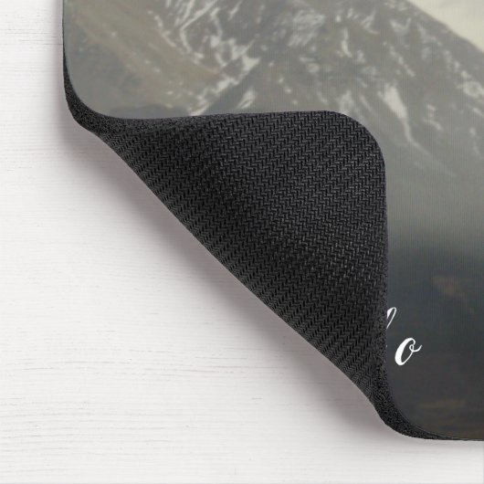 Nebel in den CO-Bergen Mousepad (Ecke)