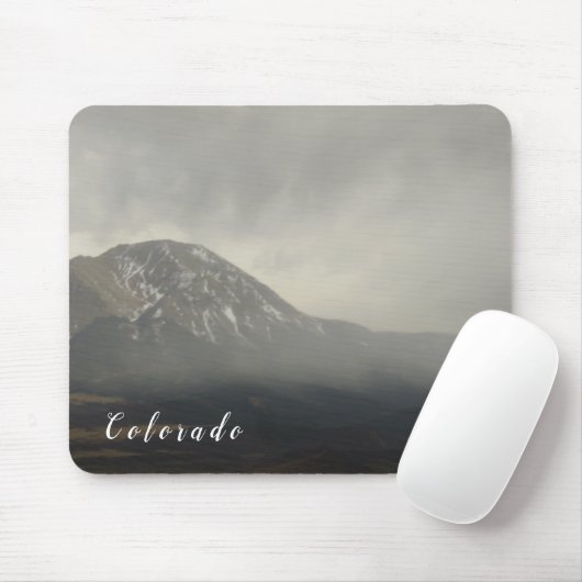 Nebel in den CO-Bergen Mousepad (Mit Mouse)