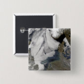 Nebel in der Nordsee 2 Button (Vorne & Hinten)