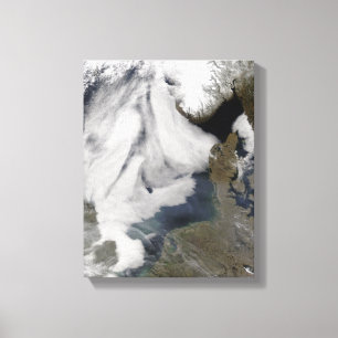 Nebel in der Nordsee 2 Leinwanddruck