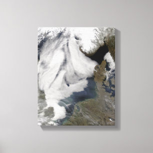 Nebel in der Nordsee 2 Leinwanddruck