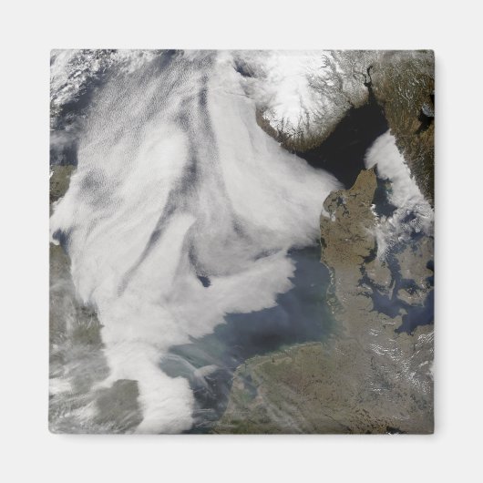 Nebel in der Nordsee 2 Magnet (Vorne)