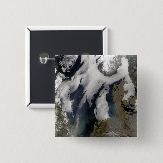 Nebel in der Nordsee Button (Vorne & Hinten)