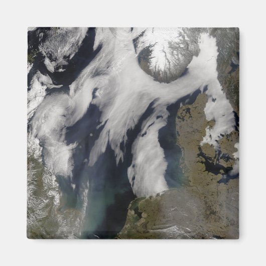 Nebel in der Nordsee Magnet (Vorne)