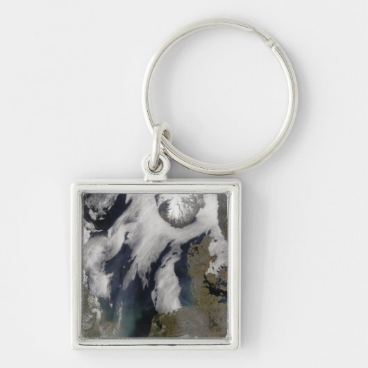 Nebel in der Nordsee Schlüsselanhänger (Vorne)