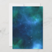 Nebel Islamische Moschee-Einladung zur Hochzeit Einladung (Rückseite)