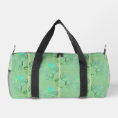 Nebel-Kleeblatt-Bettbezug Duffle Bag (Rückseite)