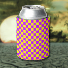 Nebel Lila Gelb Karton Vintag Dosenkühler