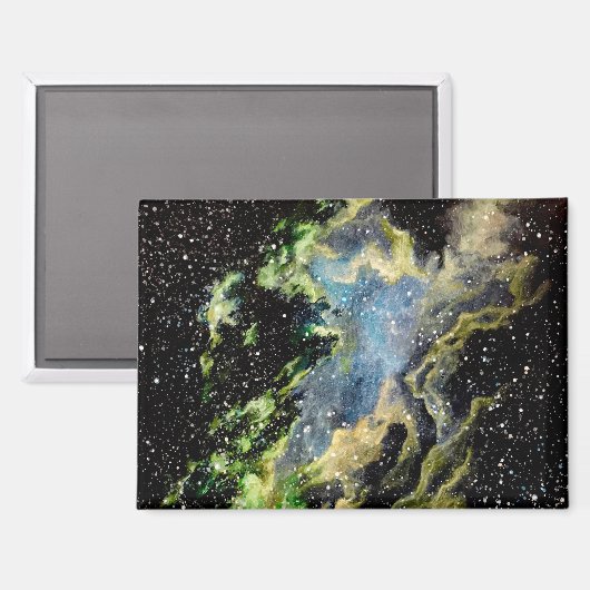 Nebel-Malmagnet Magnet (Vorderseite/Rückseite)