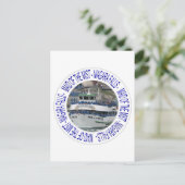 Nebel - Niagarafälle Postkarte (Stehend Vorderseite)