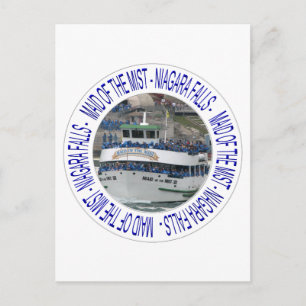 Nebel - Niagarafälle Postkarte