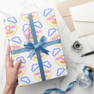 Nebel-Papiere zum Abziehen der Abbildung Geschenkpapier