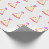 Nebel-Papiere zum Abziehen der Abbildung Geschenkpapier (Ecke)