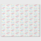 Nebel-Papiere zum Abziehen der Abbildung Geschenkpapier (Flach)