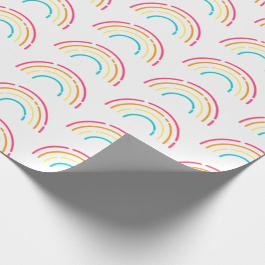 Nebel-Papiere zum Abziehen der Abbildung Geschenkpapier (Ecke)