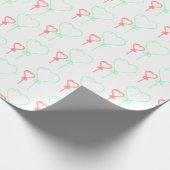 Nebel-Papiere zum Abziehen der Abbildung Geschenkpapier (Ecke)