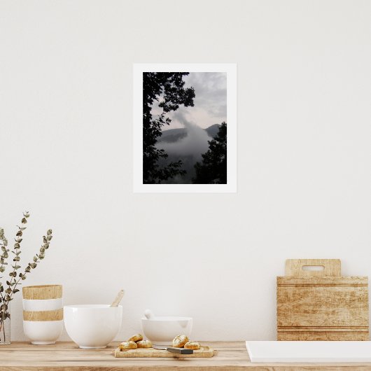 Nebel Poster (Küche)