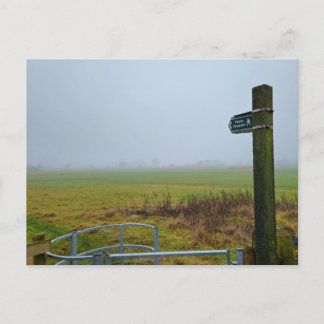 Nebel Postkarte
