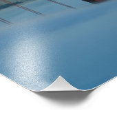 Nebel rollt durch die Bucht von San Francisco Fotodruck (Ecke)