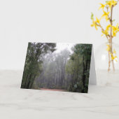 Nebel u. Eukalyptus Karte (Gelbe Blume)