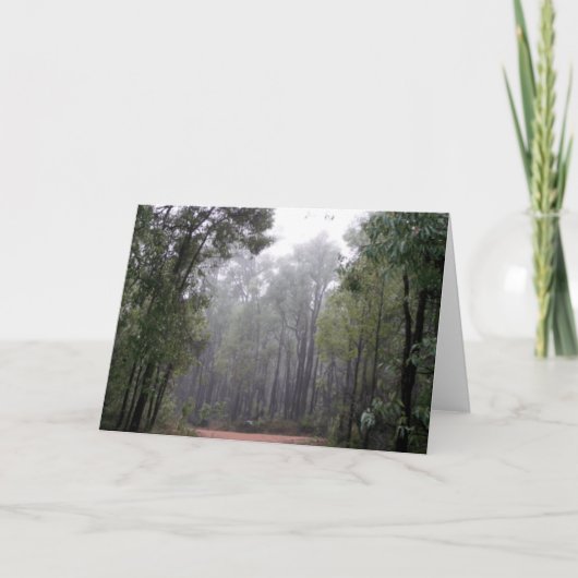 Nebel u. Eukalyptus Karte (Vorderseite)