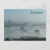 Nebel über der Donau Postkarte (Vorderseite)