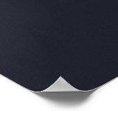 Nebel über Diagonalschichten Poster (Ecke)