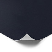 Nebel über Diagonalschichten Poster (Ecke)