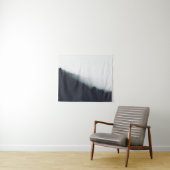 Nebel über Diagonalschichten Wandteppich (Beispiel (Horizontal))