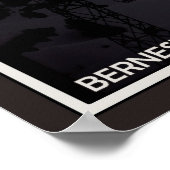 Nebel über Grindelwald Poster (Ecke)